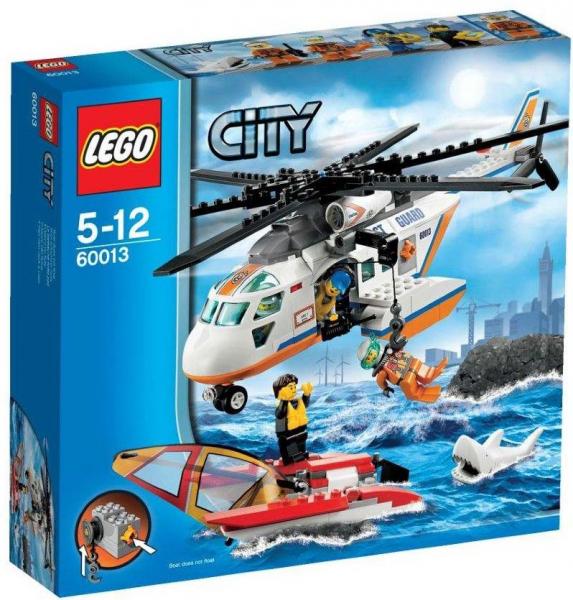 レゴ シティ レスキューヘリコプターとカタマラン 60013